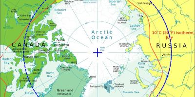 Arktik Norvegji hartë